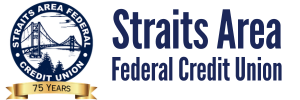 Straits Area Federal Credit Union: Hometown and Friendly. Logo